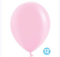 Макарунс розовый PINK 12""(30см)  пастель Китай 