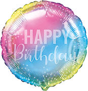 402614 Круг минни 9" фольга HB градиент