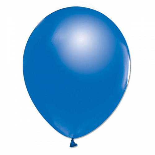 12" (30см) металлик Синий (Blue) Китай 100шт/уп